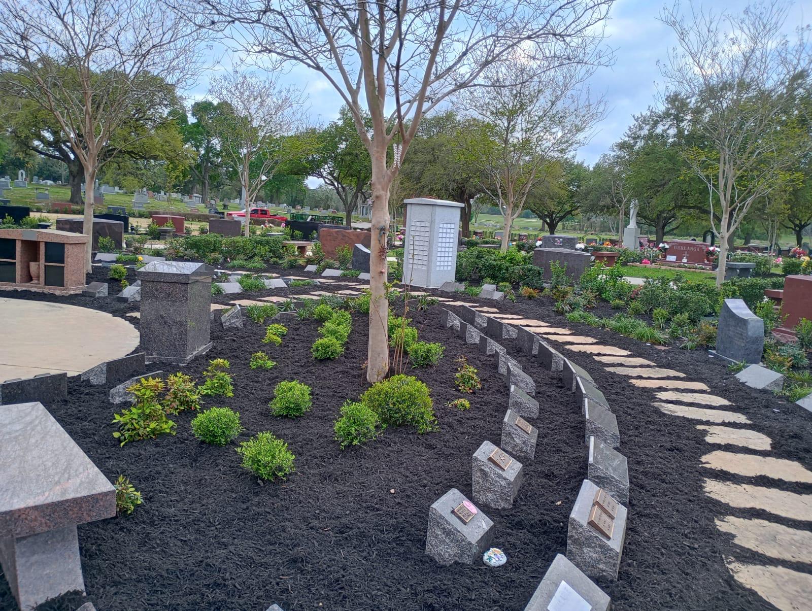 Professional cemetery landscaping